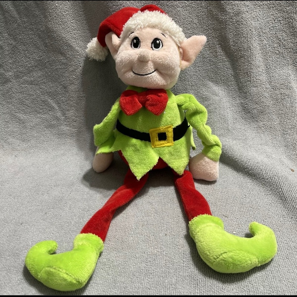 Christmas Santa’s Elf Helper Toy Plush